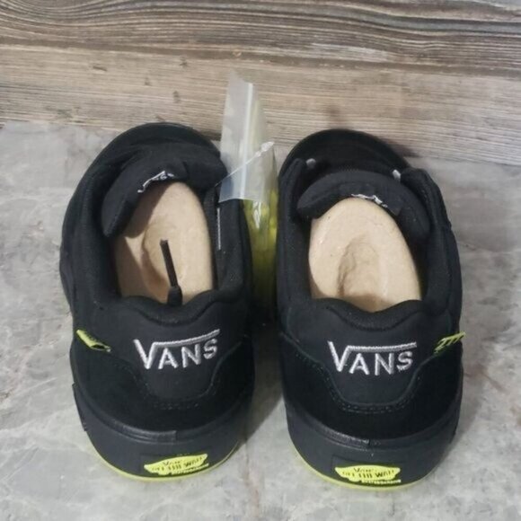 New Vans Wayvee Mens Black Skateboarding Shoes Size 7.5 Classic Skater Grunge - Picture 6 of 10